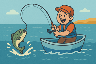 pesca desde embarcacion