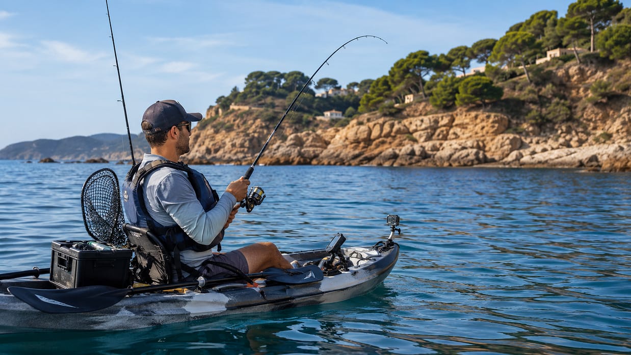 pesca recreativa en embarcación ligera