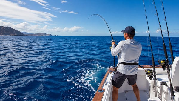 aguas exteriores en pesca recreativa